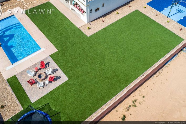 SYNLawn El Paso Texas artificial grass for residential backyards